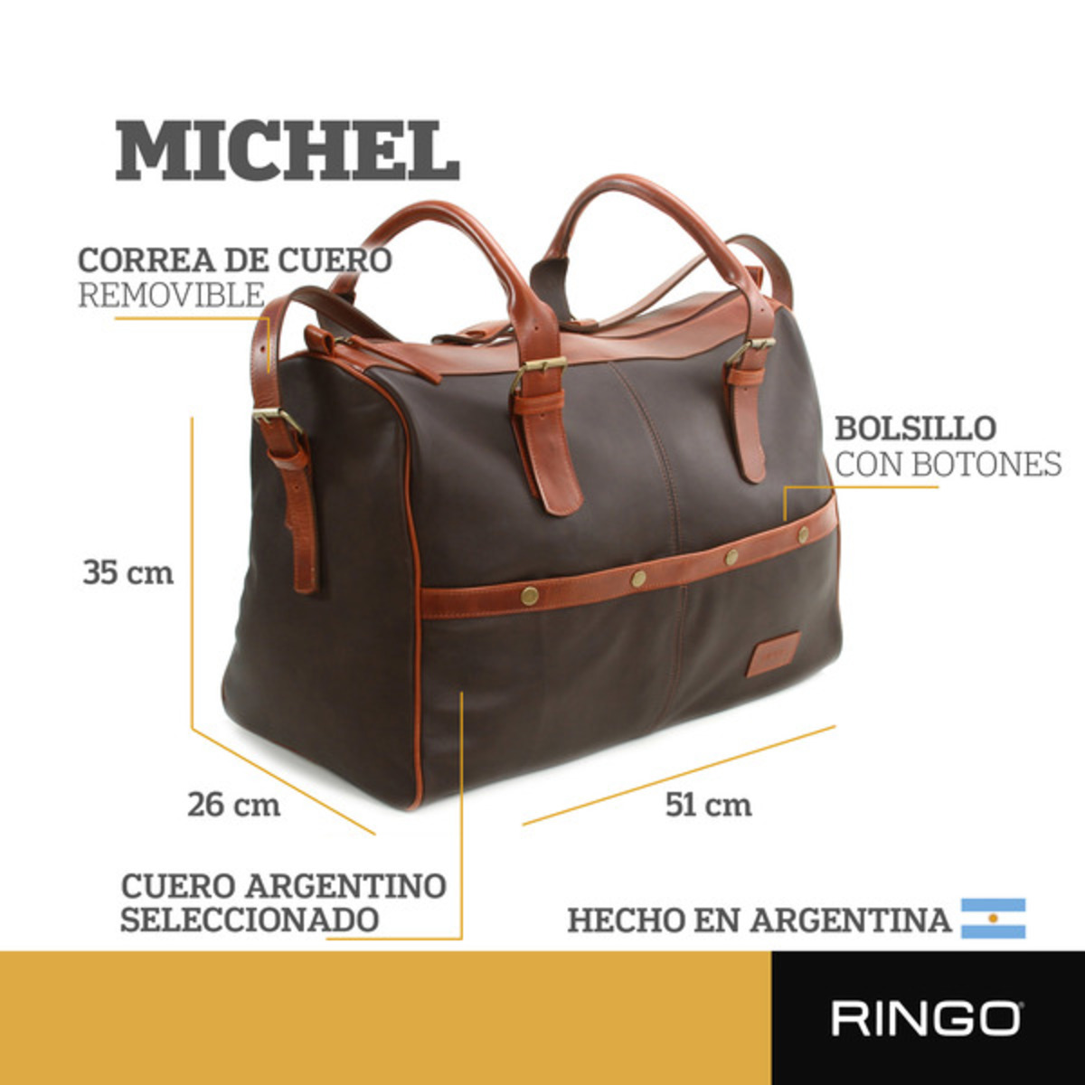 BOLSO RINGO MICHEL
